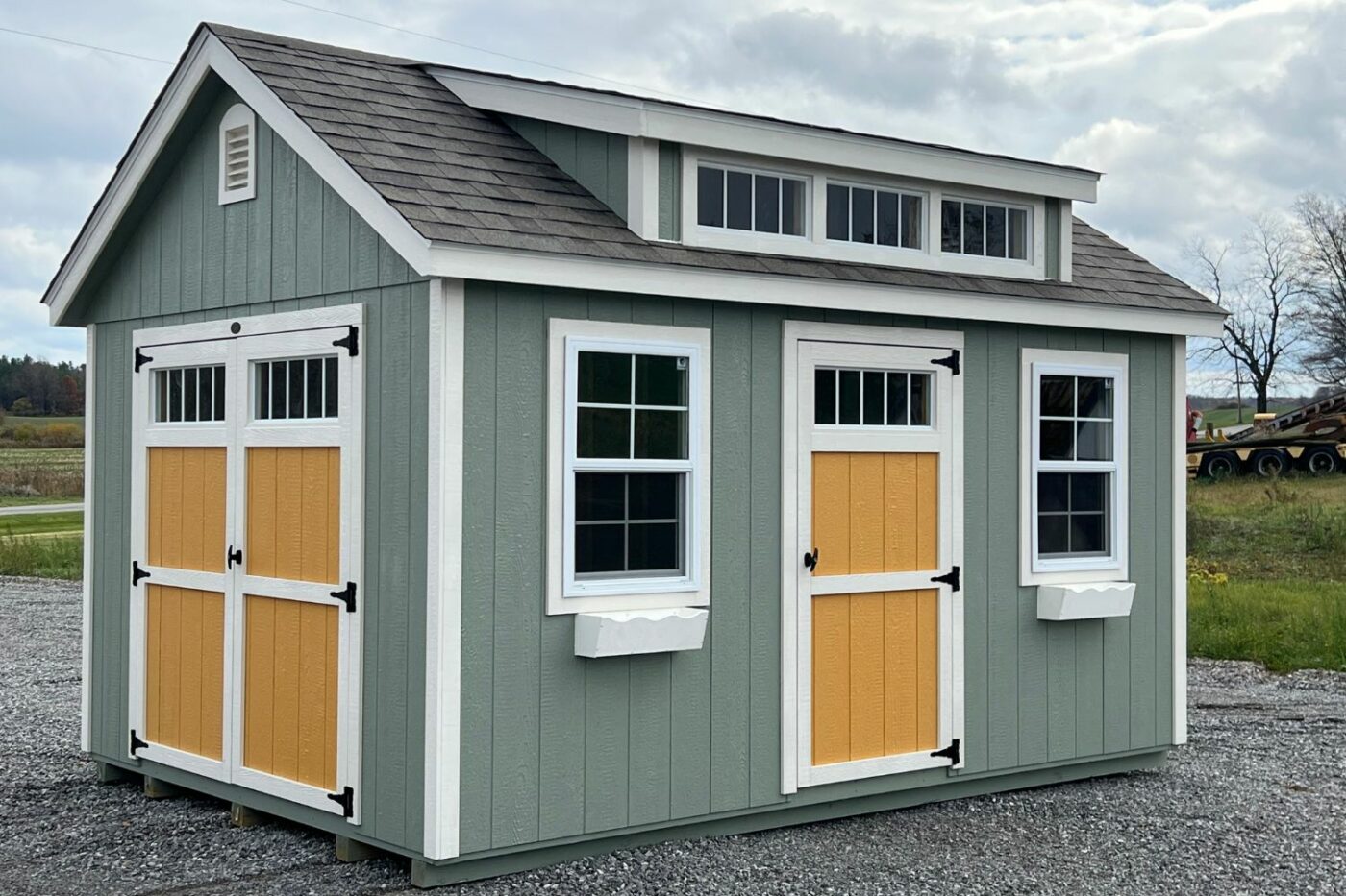 10x14 chalet shed in Pittsford NY