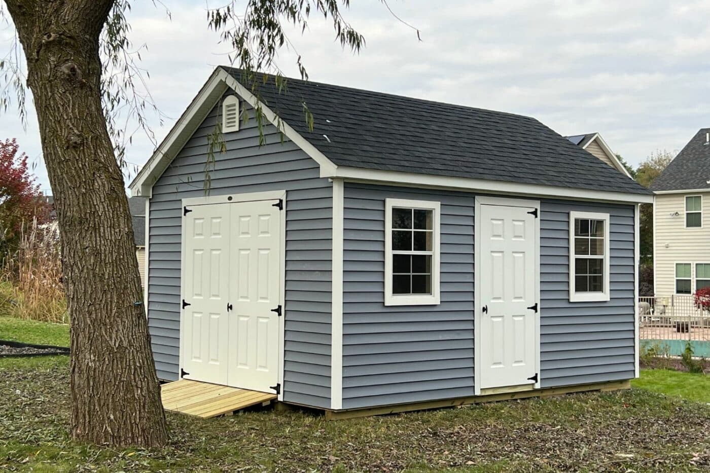 12x16 chalet shed 4