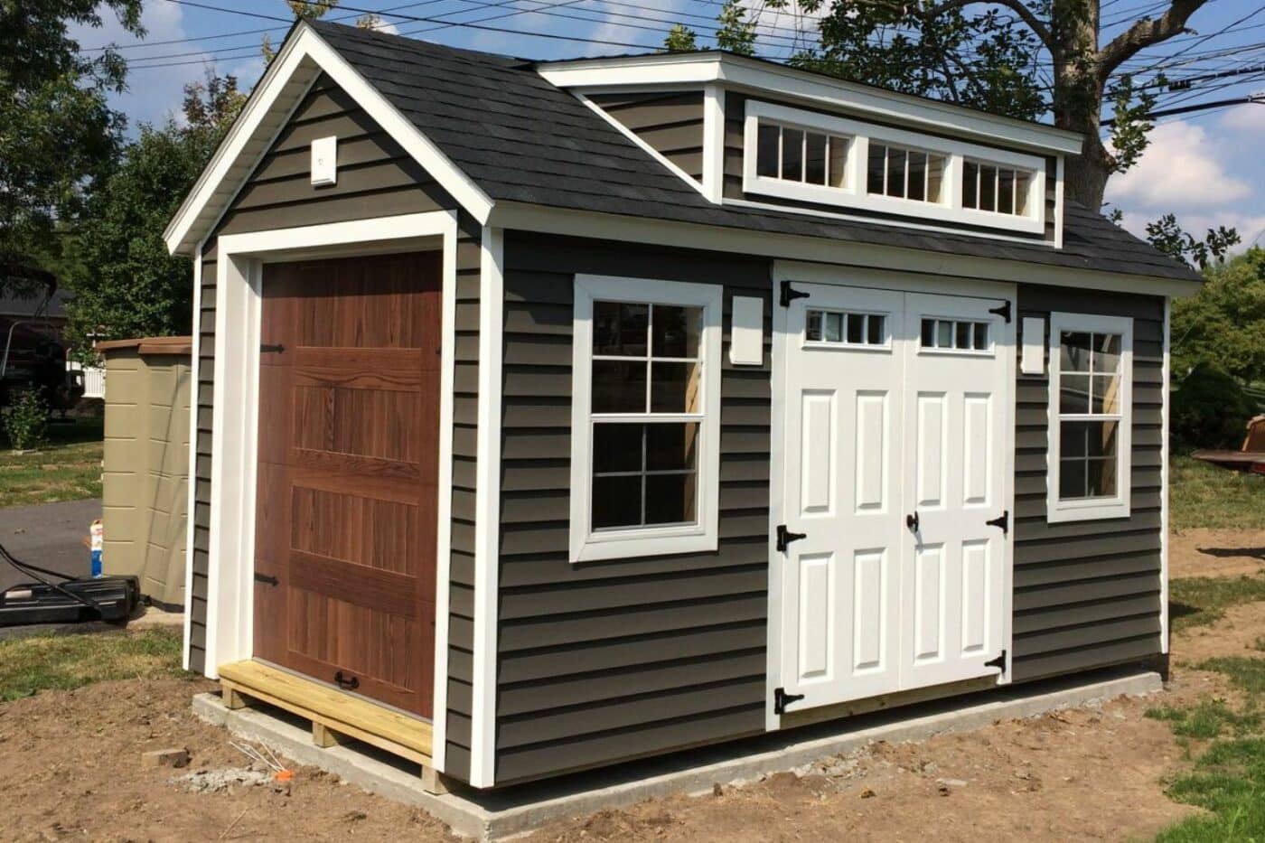sheds by fisher- vinyl sheds